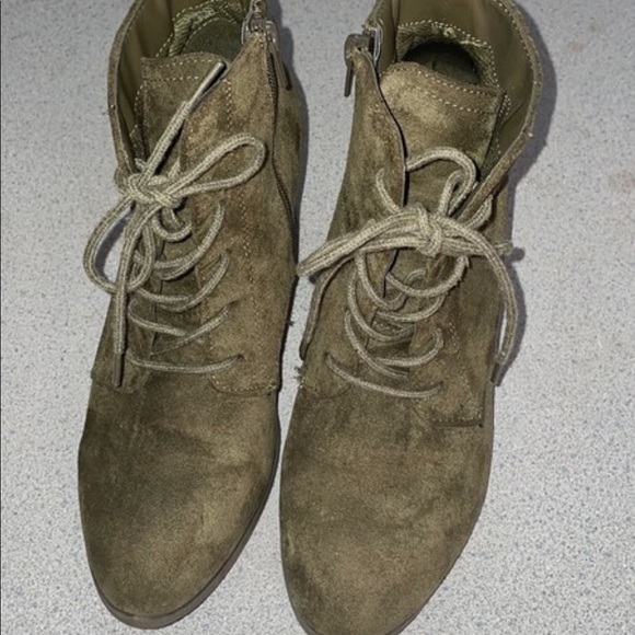 Suade heeled booties - Picture 6 of 6